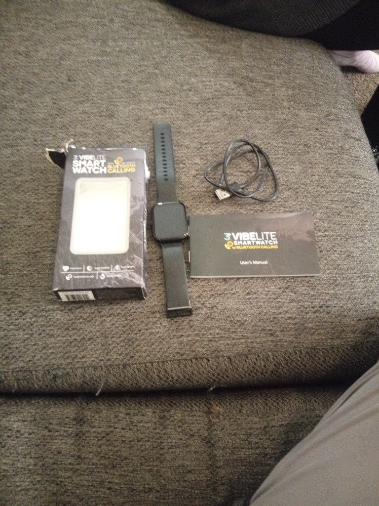 3+Vibelite Smart Watch W/Bluetooth Calling