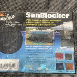 Sunblocker RV Awning Shade