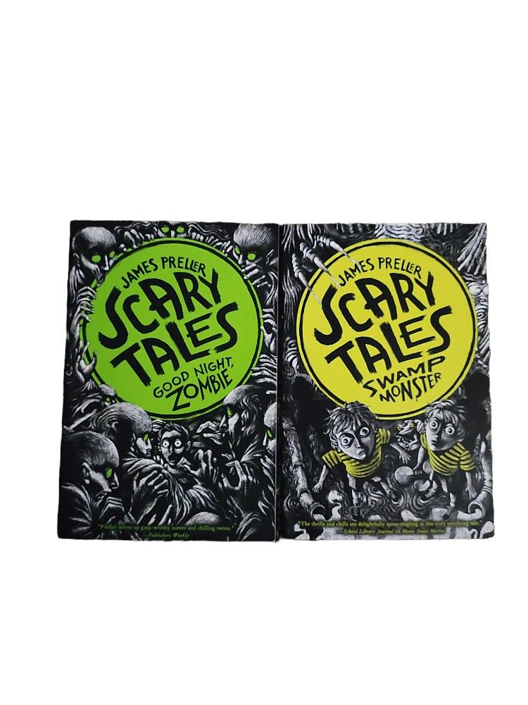 (2) Scary Tales Softcover Books