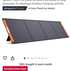 New - 200W Portable Solar Panel for Power Station 