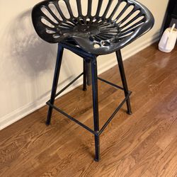 Metal Bicycle Style Barstools