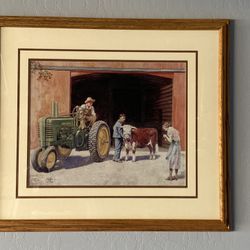 John Deere Tractor/Steer Print
