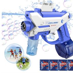 Water And Bubble Gun