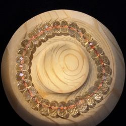 Yellow Citrine Crystal Bracelet