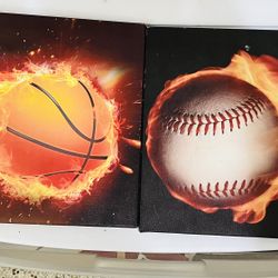 Set Of Sport Canvas
