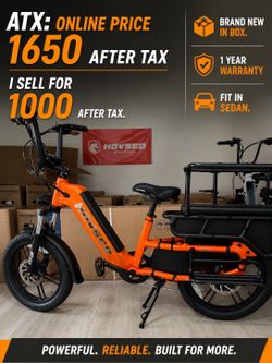 Cargo Electric bike Ebike for family and fun