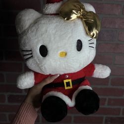 Santa Hello Kitty Plush