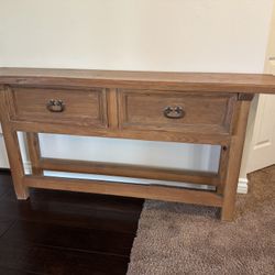 Wooden Console Table