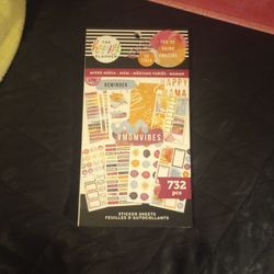The Happy Planner Stickers Sheet 732 Pcs