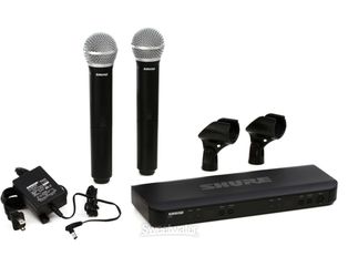 Shure BLX288/SM58 Wireless Dual Handheld System - H9 Band