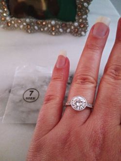 Beautiful silver s925 size 7 ring