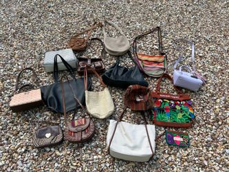 They are all in perfect condition. $50 for all the bags.