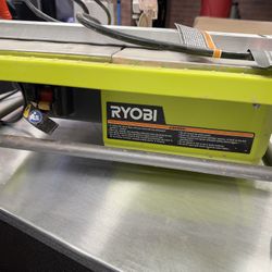 Ryobi Wet Saw Tile Saw 7” Blade