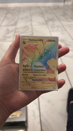 Rare Chatizard Pokémon Card