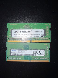 LAPTOP RAM DDR4-2400 (2x8 GB)