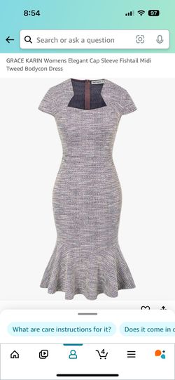 Tweed Dress Work Or Business (never Worn) Medium