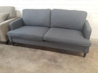 New assembled modern sofa light gray see pictures for dimensions