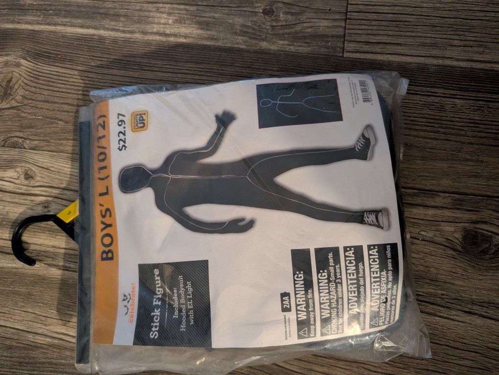 Stick Figure Boys Costume