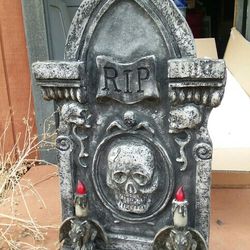 Halloween Solar Tombstone 