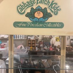 Vintage Cabbage Patch Doll Store Display Shelf