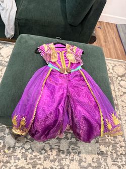 Girls Princess Jasmine Halloween Costume S6-8