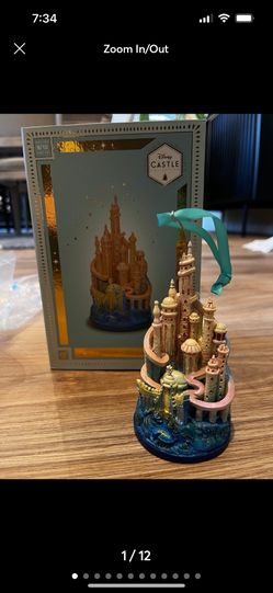 Part of the limited release Disney castle collection series  Castle: Ariel king triton from little mermaid  Number in series of ten:  #8