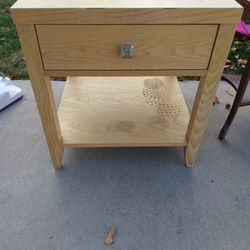 End Table With Drawer