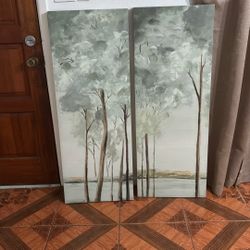 Son  Dos  Cuadros En Buen Estado