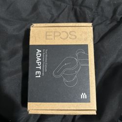 EPOS ADAPT E1 True Wireless Earbuds for Business Professional