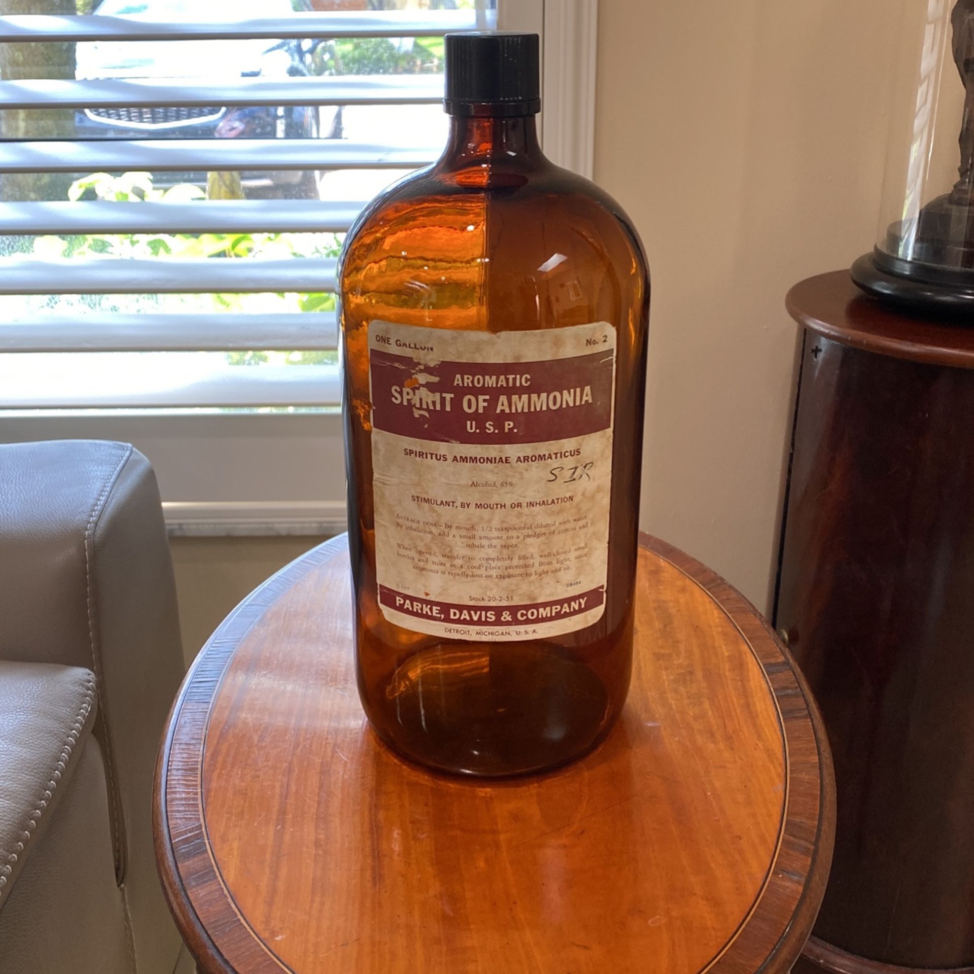 Old Pharmacy Bottle For Sale