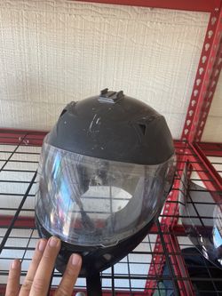 XL helmet and replacement shield