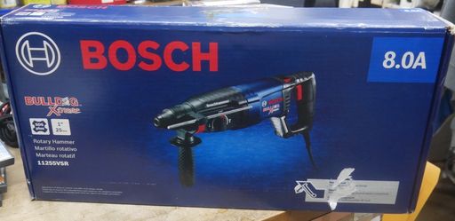 Bosch Bulldog Xtreme 8 Amp 1 in. SDS-Plus Corded Rotary Hammer, 11255VSR NEW . F(contact info removed)8.