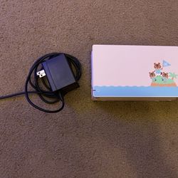 Animal Crossing themed Nintendo Switch dock