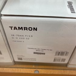 Tamron 28-75mm F2.8