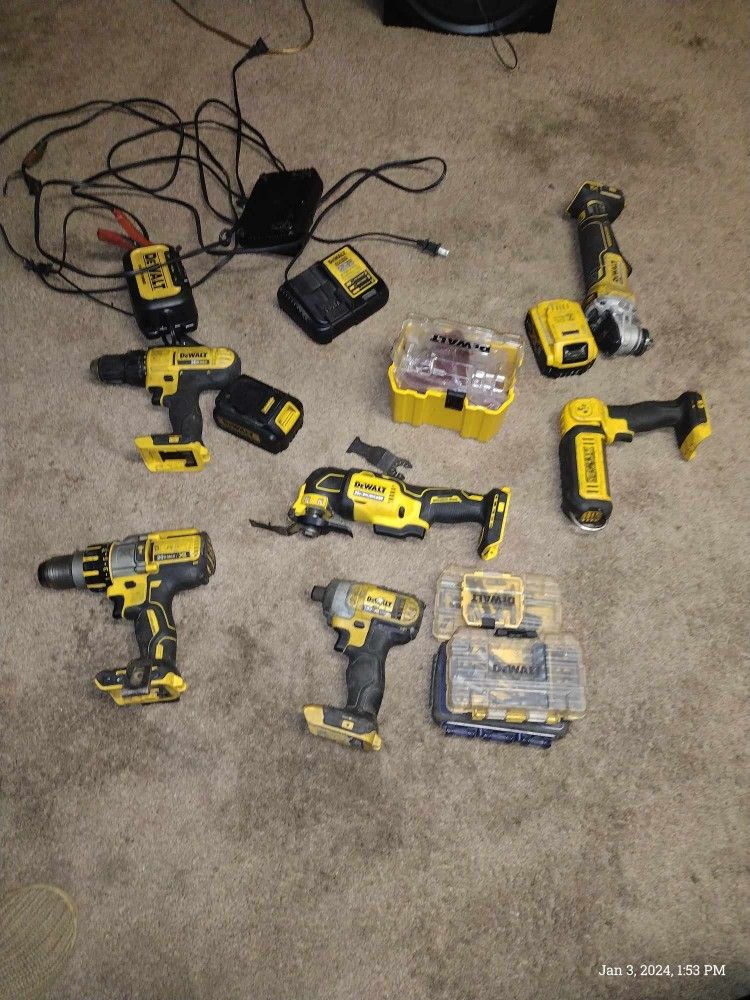 DeWalt Tool Lot