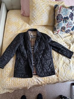 Burberry Black Quilted Jacket
