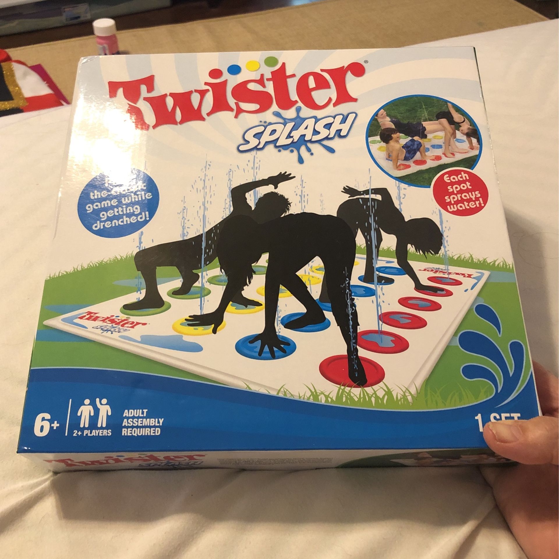 Twister Water Game.