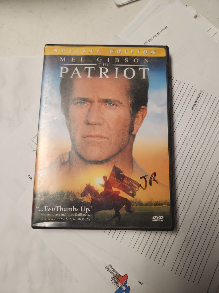 The Patriot DVD 