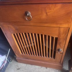 2 - Beautiful Wood Night Stands