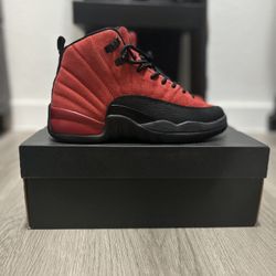 Varsity Red Jordan 12’s (GS)