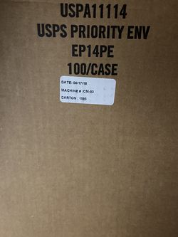 Case Of 100 USPS Envelopes