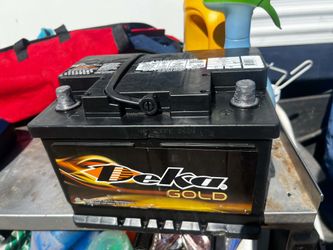I'n good working condition deka gold  a t5 A T5 battery (also known as Group 96R or H5 100% charge $5 off with a old battery
