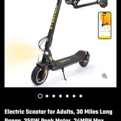 High-end electric scooter