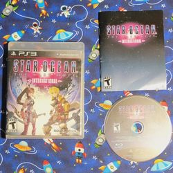 Star Ocean The Last Hope International Sony Playstation 3 PS3 CIB Complete Game Disc Case Artwork Manual Included