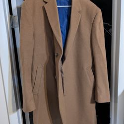 Tommy Hilfiger size 46 Camel Coat 