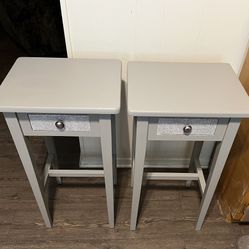 nightstands with a drawer17” Wide X 29” Height 