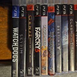 Ps3 Games 10 Total Asking 8$ Each Or 50 For All 