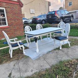 Table And 6chairs 