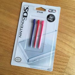 New in Package Nintendo DS Lite OEM Pen Stylus pack of 3