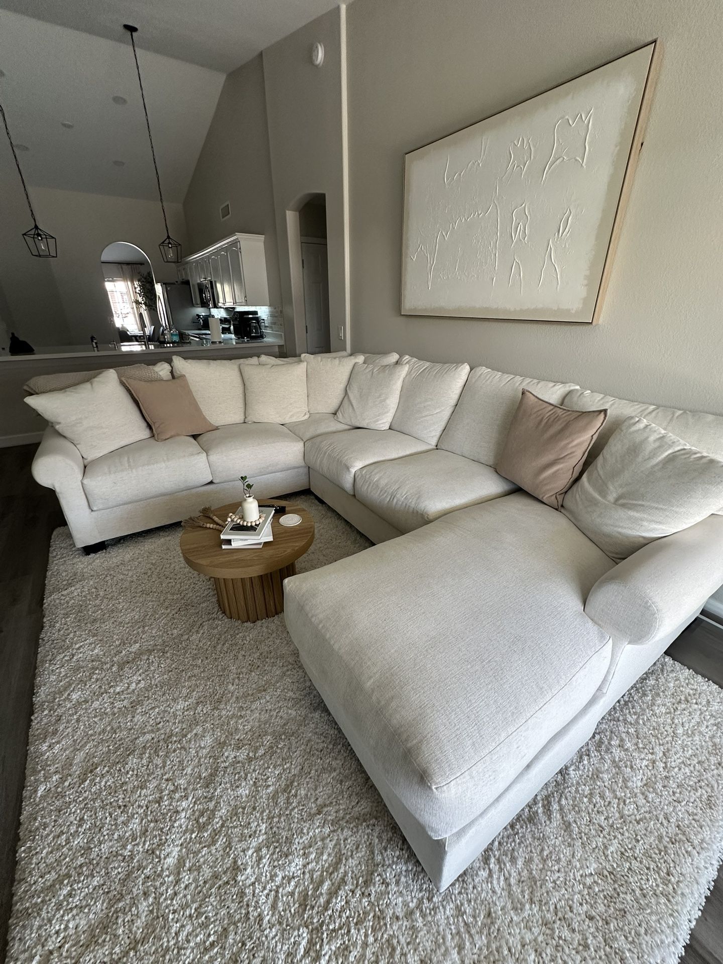 Sectional Sofa Feather down